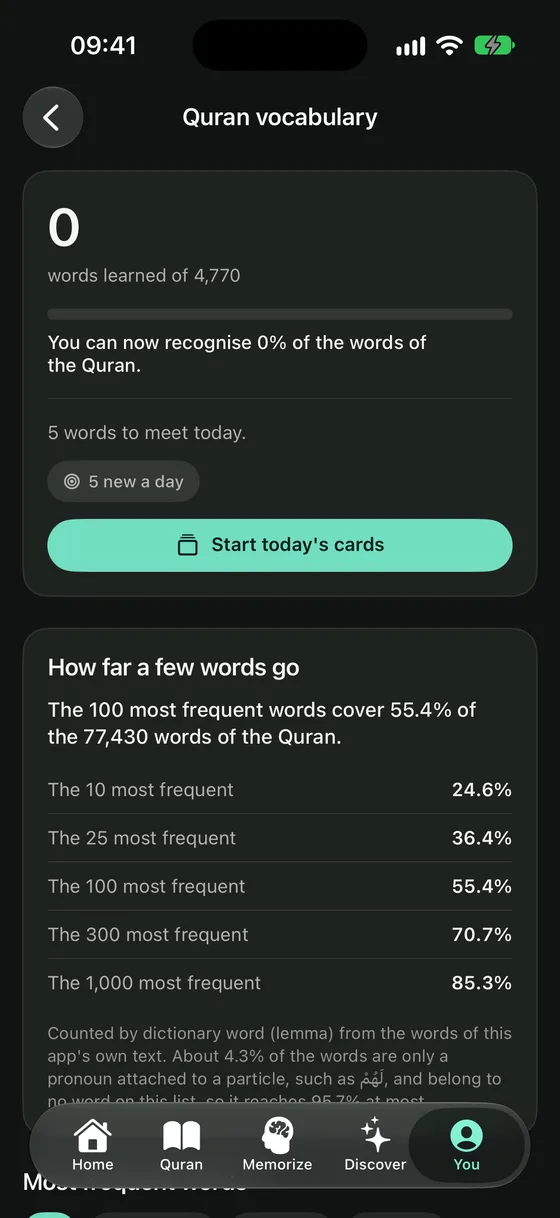 Flashcards on iPhone