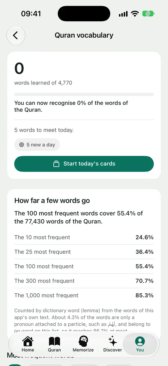Flashcards on iPhone